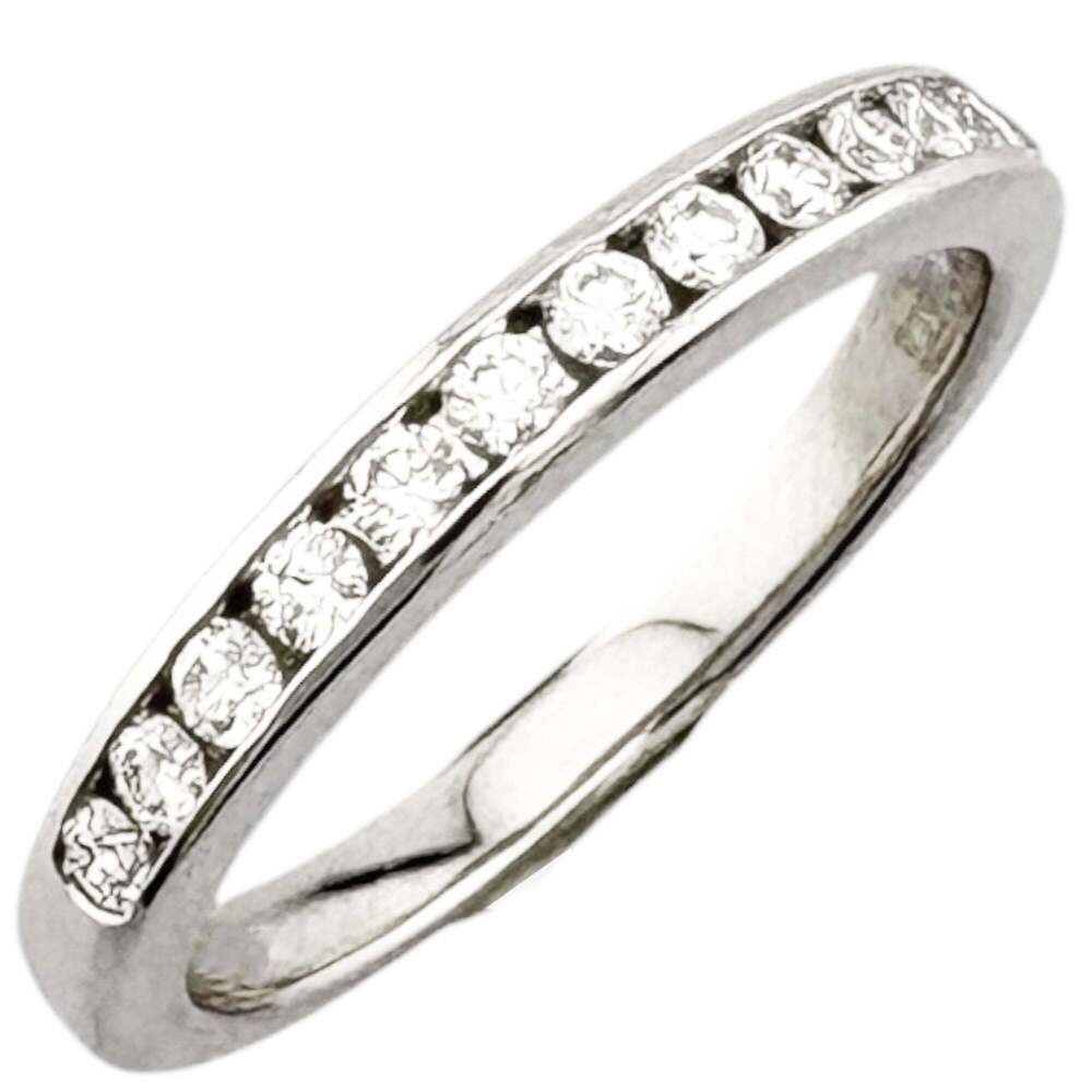 TIFFANY Silver Diamond Eternity Ring